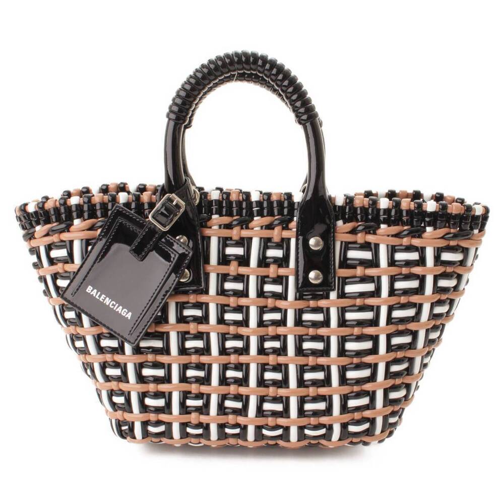 Balenciaga Bistro Basket Bag XS Enamel Multicolor